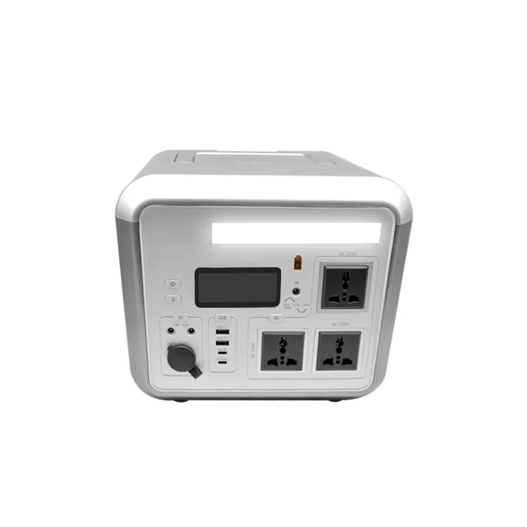 Comfortable handle Solar Generator 1200w Backup Lithium Battery Ac Dc Outlet Pure Sine Wave Power Supply For Outdoors