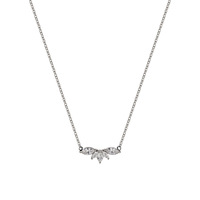 Collier pendentif zircon marquise 316, chaîne de clavicule légère et inaltérable, accessoire de mode pour femme, usage quotidien, vente en gros