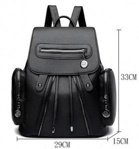 Free Sample High Quality polyester <b>Backpacks</b> Multi-pocket Rucksack for Ladies Travel Bagpack <b>Large</b> Capacity <b>School</b> Bag Fashion - Product Image 1