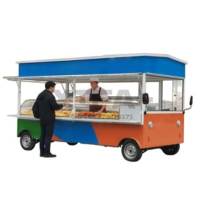 Chariot alimentaire électrique zéro émission avec panneau solaire pour événements en plein air, sans coût de carburant - Product Image 5