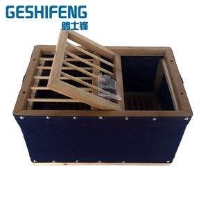 Pliable en bois animaux pigeon volaille <span class=keywords><strong>cage</strong></span> <span class=keywords><strong>de</strong></span> <span class=keywords><strong>transport</strong></span> - Product Image 2