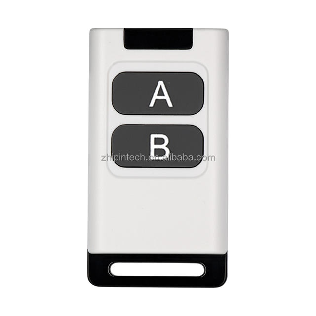 RF433 Mhz Universal 50m Wireless Transmitter 4 Buttons Handheld Remote Control for Light/garage Door Control Stable Signal