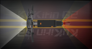 สกู๊ตเตอร์ไฟฟ้าอัจฉริยะ KuKirin G2 รุ่นปี 2026 พร้อมบังโคลนหน้าเสริม กันน้ำระดับ IPX7 ระบบลดแรงกระแทก เหมาะสำหรับการพักผ่อนและการเดินทาง - Product Image 5