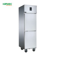 Refrigerador Comercial de Gran Capacidad de 1420L, de Una Sola Temperatura, de Acero Inoxidable 304 de Alta Resistencia, Refrigerador para Restaurante de 6 Puertas con Enfriador de Aire Electrónico