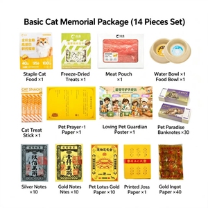Kit de Funeral para Mascotas, Kit de Adoración y Recuerdo para Perros y Gatos, Artículos Conmemorativos para Mascotas Fallecidas - Product Image 2