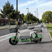 Vélo Électrique 500W en Promotion, Cadre en Acier, Roues de 14 Pouces, Moteur Avant et Capteur Numérique – Meilleur Cyclomoteur/Vélo pour Adultes