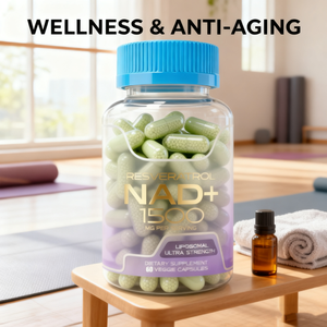 NAD suplemen Liposomal NAD + Plus power Booster 60 Kapsul Anti Oksidan kesehatan herbal suplemen Superfood - Product Image 5