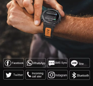 Reloj inteligente de moda para deportes al aire libre S56t con pantalla redonda HD de 1,39 "360*360 resistente al agua BT llamada asistente de voz reloj para hombre - Product Image 3