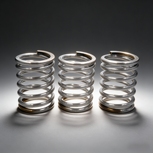 Ressort hélicoïdal de compression métallique automobile, usage intensif industriel, capacité 44 lb, personnalisé OEM ODM, haute précision mécanique, gauche/droite - Product Image 1