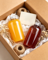 Bouteille de boisson en plastique PET transparente ovale de 500 ml de qualité alimentaire avec couvercle à vis en aluminium pour l'emballage de jus de fruits, de lait et de thé