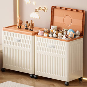 <span class=keywords><strong>กล่อง</strong></span>เก็บของขนาดใหญ่สำหรับใช้ในบ้าน พร้อมล้อเลื่อน วัสดุ PP สำหรับจัดเ<span class=keywords><strong>ก</strong></span>็บเสื้อผ้า ผ้าห่มในห้องนอน ตู้เ<span class=keywords><strong>ก</strong></span>็บเสื้อผ้าแบบเคลื่อนย้ายได้ - Product Image 3