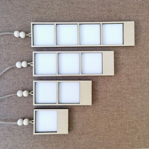 Mini cornice <span class=keywords><strong>in</strong></span> <span class=keywords><strong>legno</strong></span> minimalista per natale appeso per bambini foto Display fatto a mano decorazione per artigianato <span class=keywords><strong>in</strong></span> <span class=keywords><strong>legno</strong></span> fai da te segni di parete - Product Image 3
