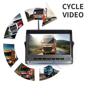 จอภาพไร้สาย AHD 1080P ขนาด 7 นิ้ว พร้อมกล้องมองหลัง 2CH 4 ช่องสัญญาณ ระบบ DVR แยกส่วน 24V สำหรับรถบัส รถพ่วง รถ SUV รถบรรทุก รถยนต์ ชุดกล้องมองหลัง - Product Image 6