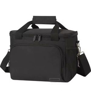 Cooler Lunch Bag Waterproof, Thermal Food Case, Insulated Bags With Adjustable Shoulder Strap, Picnic, Hiking - Product Image 1