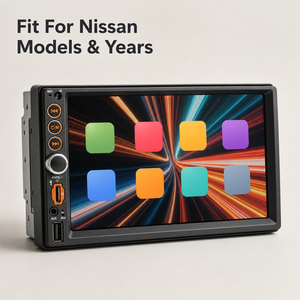Estéreo para Auto con Pantalla Táctil, Carplay y Android Auto, Compatible con AM/FM, para Rogue, Versa, Sentra, Frontier, Cube 2007-2013, Sistema Plug and Play - Product Image 3