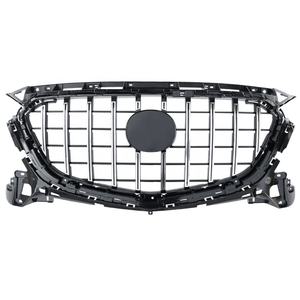 2017-2019 마쓰다 3 해치백 AXELA 해외 모델 자동차 업데이트 새로운 벌집 메쉬 GT 스타일 ABS 그릴 - Product Image 2