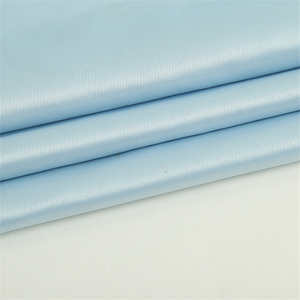 75Dx150D haute qualité de peau de pêche de polyester de satin de <span class=keywords><strong>soie</strong></span> polyester satin imprimé tissu de satin de mariée par la cour pour uniformes blancs - Product Image 2
