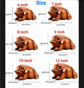 Instrumentos de percusión: Instrumento musical de rana de madera para decoración del hogar, hecho en Tailandia - Product Image 3