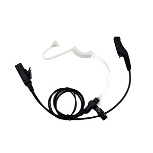 Walkie Talkie Headset air Acoustic Tube Earpiece <b>Mic</b> for Motorola Two Way Radio Earphone APX N50 N70 R7 MXP600 - Product Image 3