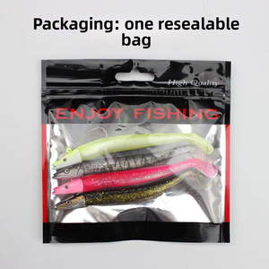 Leurre souple bicolore Weihe Sports en PVC, 12 cm, 16 g, avec tête plombée, hameçons, 5 couleurs, pour <span class=keywords><strong>eau</strong></span> douce et <span class=keywords><strong>eau</strong></span> <span class=keywords><strong>de</strong></span> <span class=keywords><strong>mer</strong></span>, appât souple transfrontalier - Product Image 6