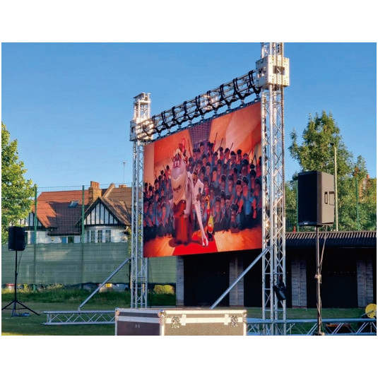 Wedding Stage Background Decoration LED Video Wall P3.91mm Full Color IP65 Die Casting Aluminum Event Rental LED Display Screen