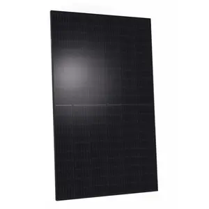 Stocks dans l'UE Panneau solaire noir complet 365W 400W 410W Module PV monocristallin noir pour système solaire 10kW