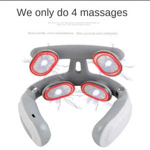 Masajeador Inteligente de Cuello y Hombros Shiatsu, Máquina de Masaje Eléctrico Inteligente con Calor y Pulsaciones para Cuello - Product Image 2