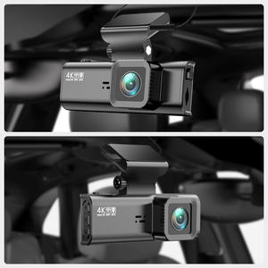Dashcam Auto 3.18\" con Supercondensatore Senza Batteria, Registrazione DVR 360 Starvis 2 4K+2K Sensori IMX335, 2 Canali GPS Doppia Lente ADAS WiFi - Product Image 4