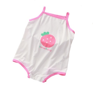 Peto de bebé con tirantes, de modal fino para verano, con banda elástica, ropa de una pieza para niños, camiseta sin mangas, para el hogar y la escuela - Product Image 5