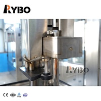 Machine automatique de ligne de remplissage de vin de bière de ricew de cidre de fruit liquide de bouteille en verre