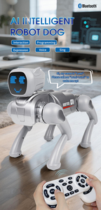 Jouet électronique intelligent contrôlé par application EPT, <span class=keywords><strong>robot</strong></span> en plastique 1:5, fonctionnalités musicales, RC, IA, programmation vocale, éducatif, chant, <span class=keywords><strong>danse</strong></span> - Product Image 6