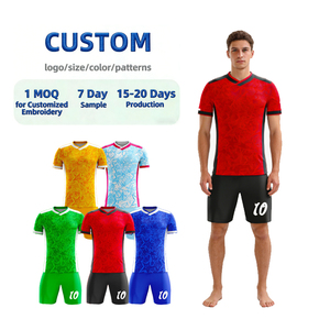 Maillots de football vierges personnalisables de haute qualité pour équipes – Vente en gros - Product Image 1