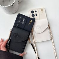 Étui de luxe pour téléphone portable avec lanière bandoulière et porte-cartes motif rose pour Samsung Galaxy S26 S25 S24 S23 S22 Ultra A17 A18 A56 A57