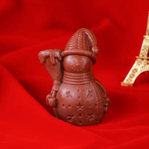 Belle <span class=keywords><strong>bougie</strong></span> parfumée petit bonhomme de neige de Noël bonne odeur utilisation facile parfum aromathérapie - Product Image 4