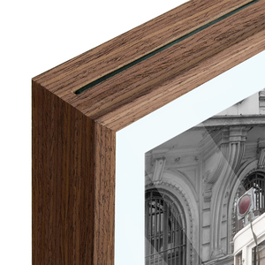 Çift taraflı cam yüzen resim çerçevesi 3D fotoğraf çerçevesi masa üstü veya duvara montaj - Product Image 4