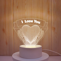 Lampe de nuit 3D en forme de papillon, cadeau d'anniversaire, lampe d'illusion, lampes de table et de bureau avec interrupteur tactile, câble USB, lumières, cadeaux pour femmes et filles