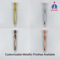 Stylos en polyrésine peints à la main en forme de trophée – Prix pour matchs de football, décoration intérieure et options cadeaux