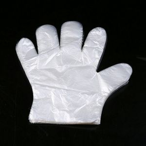 Disposable <b>gloves</b>, catering, food, household, transparent PE plastic, <b>thin</b>, kitchen <b>gloves</b>, edible sanitary <b>gloves</b>, wholesale. - Product Image 3