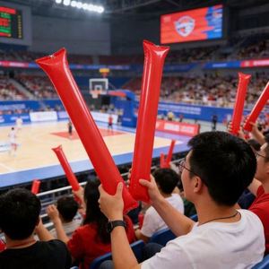 Wholesale <b>Custom</b> Logo Lightweight Writing Pe Inflatable Cheerleader Cheer for Sports Events Political Rallies Concert - Product Image 4