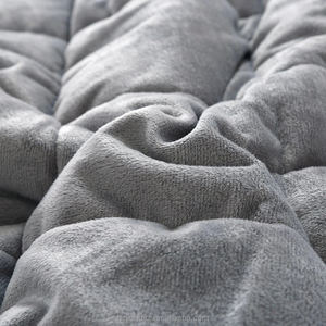 <span class=keywords><strong>Couverture</strong></span> <span class=keywords><strong>lestée</strong></span> matelassée de haute qualité, sans fuites, remplie de billes de verre, <span class=keywords><strong>couverture</strong></span> de gravité en sherpa durable - Product Image 4