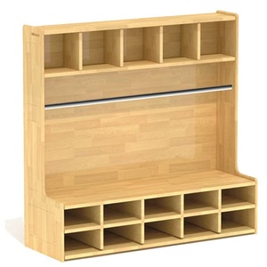 Nhà Máy Bán Buôn Zhiyuan ZY-250924 Gỗ Hiện Đại Có Thể Điều Chỉnh Năm Kệ Trẻ Em Của Lưu Trữ Tủ Locker Tủ Sách Cho Phòng Khách - Product Image 3