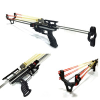 Slingshot télescopique d'extérieur pour tir de précision, sports de compétition, pêche et chasse