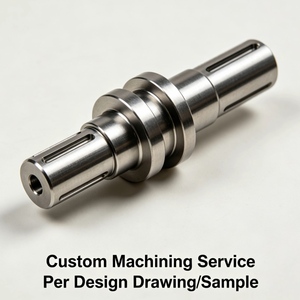 Precision 3/4/5 Axis CNC <b>Machining</b> <b>Service</b> Stainless Steel Step Shaft Parts Custom <b>Machining</b> Assembly Turning Milling <b>Services</b> - Product Image 1