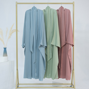 Zifeng OEM Middle East Dubai Turkish tinta unita Ebay elegante festa due pezzi - Product Image 6