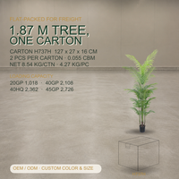 Künstliche Areca-Palme mit Mehrfachstamm im Topf für Innenraumdekoration Realistische Künstliche Grünpflanze
