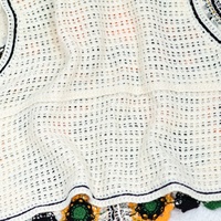 Gilet floral ajouré à mini-perles, haute qualité, style décontracté, idéal pour superposer – Meilleure vente