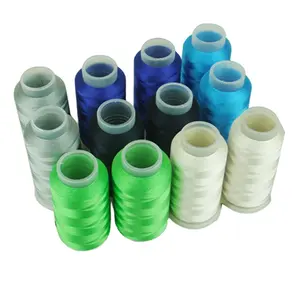 90 weight 100 d madeira machine embroidery nylon bobbin thread codding 100% polyester 63 col 2 500m threads sewing