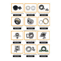Roulement à rouleaux cylindriques à double rangée, haute charge radiale, étanchéité métallique, cage en laiton, norme ISO, ID 17 mm, OD 31 mm