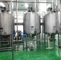1000l Vloeibare Yoghurt En Kaas Productielijn Bevroren Yoghurt Productielijn