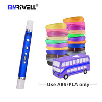 Myriwell Lápiz 3D RP100C Automático para Dibujo en Plástico para Estudiantes y Niños, Suministro Transfronterizo de Dibujo 3D